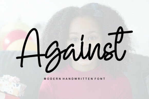 Against: The Flowing Font That Brings Delicate Elegance to Any Design