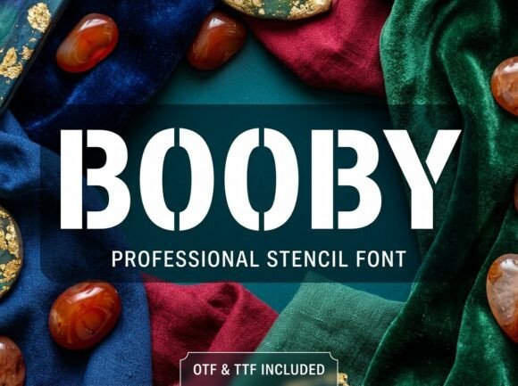 Booby: The Industrial Typeface for Unshakable Branding