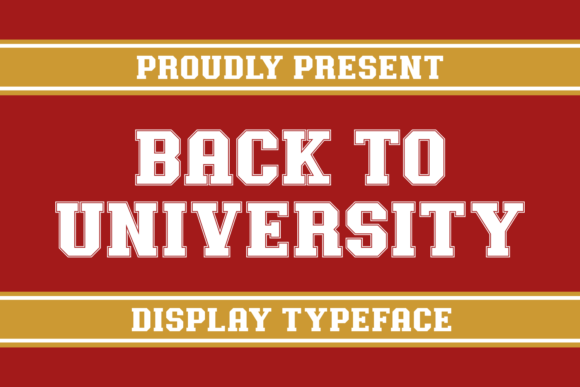 Capturing Campus Spirit: The Back to University Typeface
