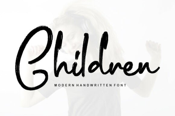 Children Font: A Sweet and Flowing Script for Romantic Designs
