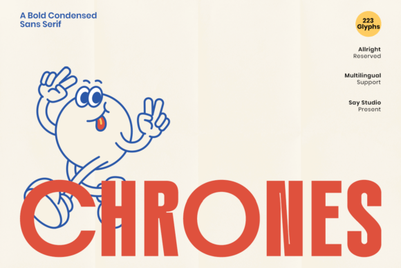 Chrones: The Bold Sans Serif for Impactful Design