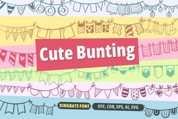Cute Bunting: Whimsical Charm for Your Creative Projects