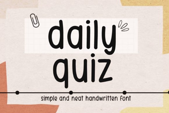 Daily Quiz: The Handwritten Font That Feels Like a Warm Hello