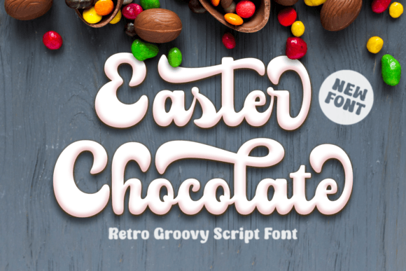 Easter Chocolate: A Handwritten Font with Personality