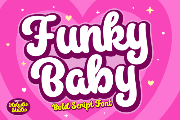 Embrace Bold Handwritten Style with Funky Baby