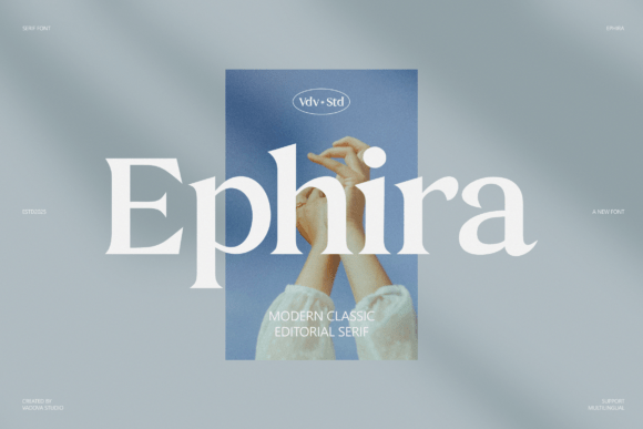 Ephira: A Serif Font for Timeless Branding