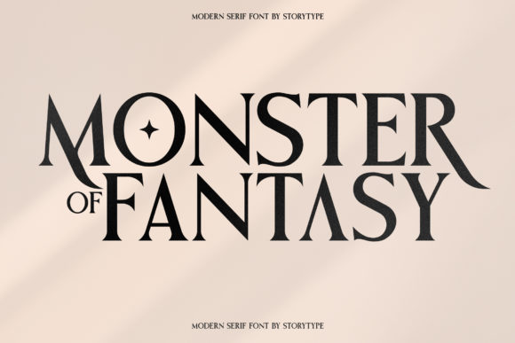 Monster of Fantasy: Crafting Visual Narratives with Serif Elegance