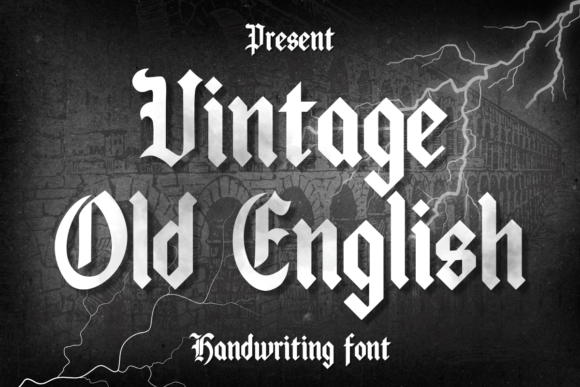 Vintage Old English: A Designer's Guide to Blackletter